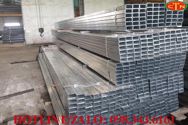 Hộp mạ kẽm 60 x 120 x 1.8