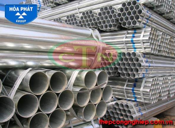 Thép ống mạ kẽm D21.2 x 2.0