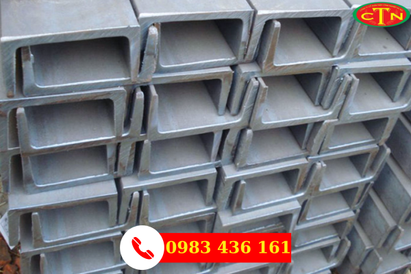 THÉP HÌNH U100 X 48 X 5 X 6M