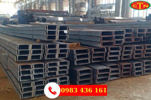 THÉP HÌNH U200 X 76 X 5.2 X 12M